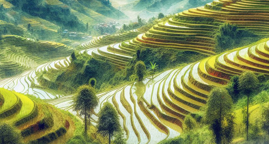 rice-fields